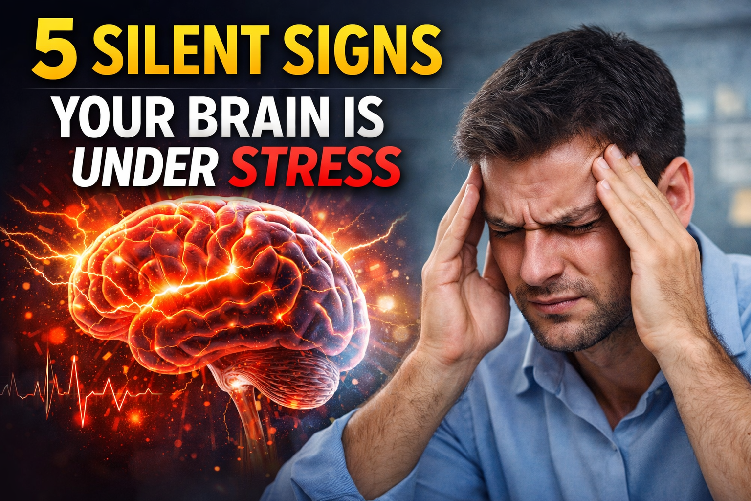 5 Silent Signs Your Brain Is Under Too Much Stress (Most People Ignore Them):&nbsp; Sunday Mirror